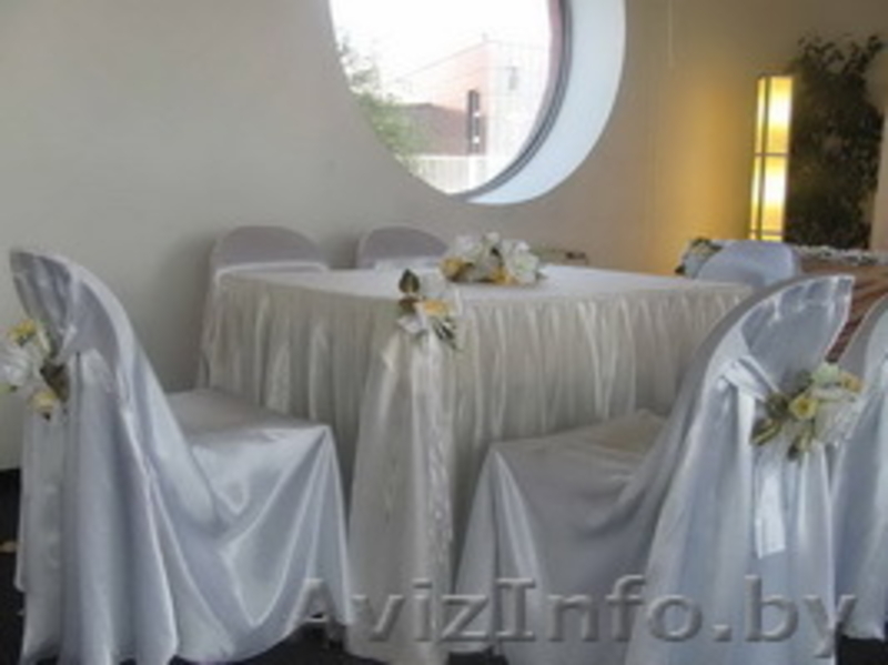 Оформление залов тканями и цветочными композициями.Прокат свадебной атрибутики. - Изображение #3, Объявление #349091