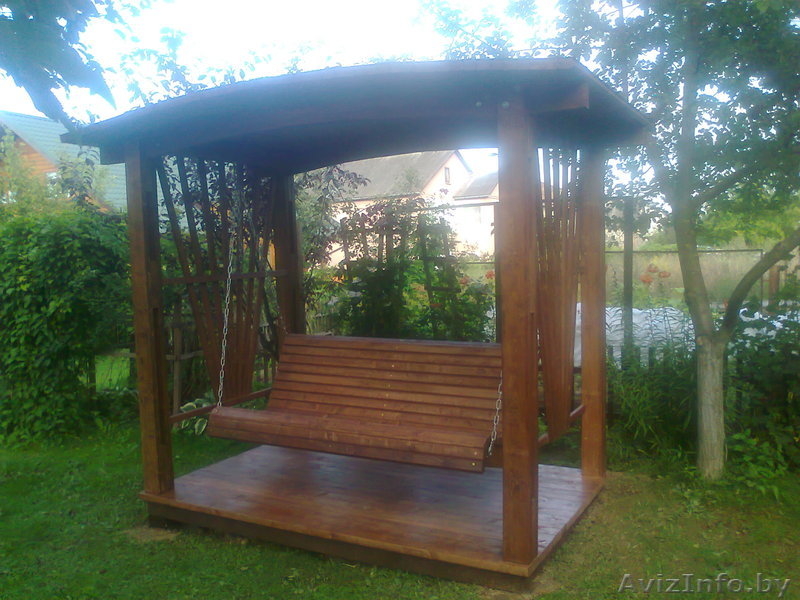 Качели беседки садовая мебель любой сложности на заказ - Изображение #2, Объявление #341765
