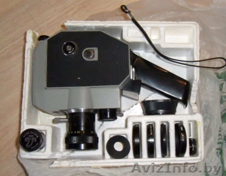 кинокамера КВАРЦ 2, противогаз и многое другое - Изображение #1, Объявление #349054