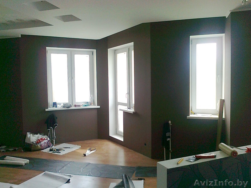 Качественная оклейка обоями и другая отделка помещений. - Изображение #3, Объявление #411262