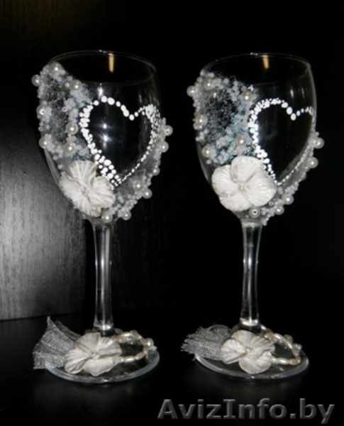 БОКАЛЫ,БУКЕТЫ(иск.),красивые ногтики - Изображение #1, Объявление #406578