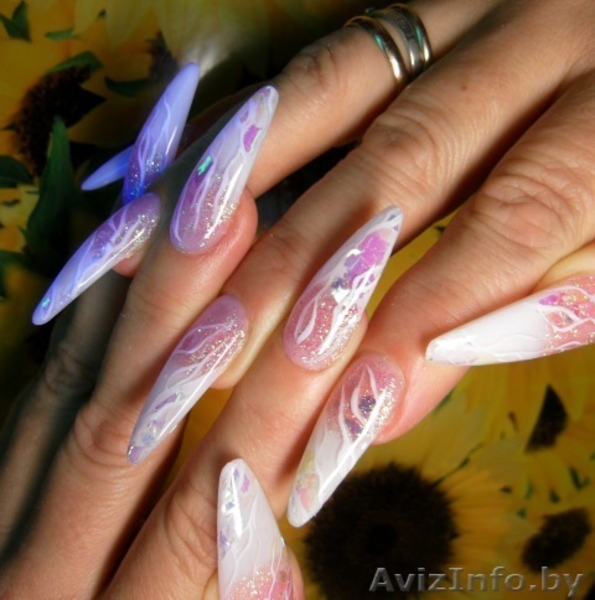 НАРАЩИВАНИЕ НОГТЕЙ И РЕСНИЦ, БОКАЛЫ,БУКЕТ-БРОСАЛКА - Изображение #1, Объявление #406559