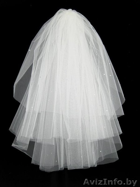 Фата. Вышитая фата. Фата невесты. - Изображение #1, Объявление #310771