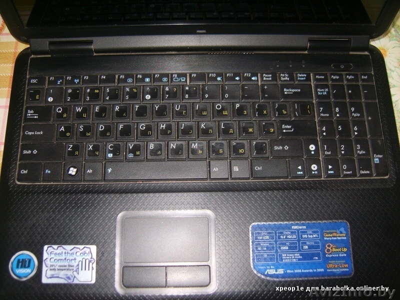 Ноутбук Asus k50c хорошее состояние - Изображение #3, Объявление #443652