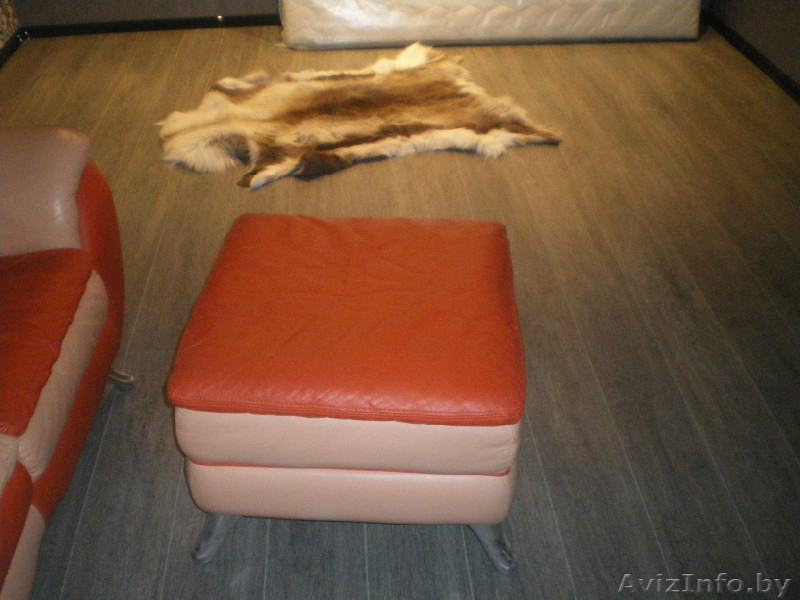 Кожаный диван в хорошем состоянии - Изображение #5, Объявление #453448