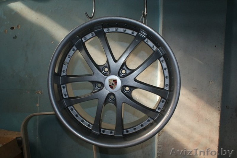 АКЦИЯ! Полимерная покраска дисков и деталей порошковыми красками, пескоструй, др - Изображение #1, Объявление #459758