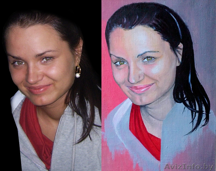 ПОРТРЕТ МАСЛОМ С ФОТОГРАФИИ - Изображение #3, Объявление #460485