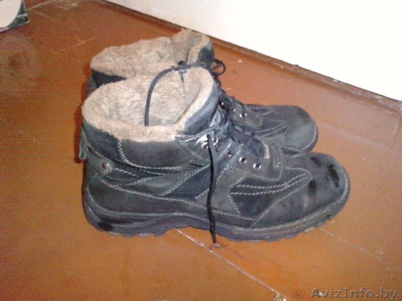 Ботинки зимние мужские б/у. - Изображение #2, Объявление #488546