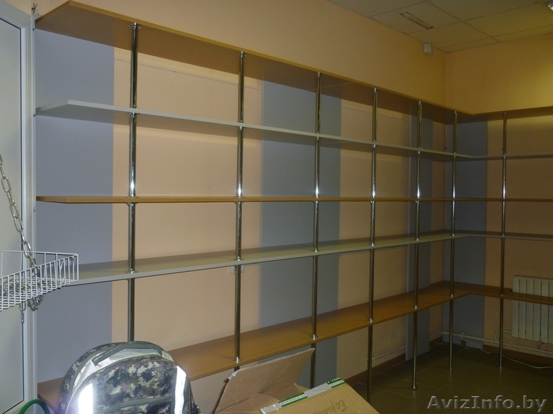 продаётся торговое оборудование (стеллажи, тумба на колесиках) - Изображение #3, Объявление #494113