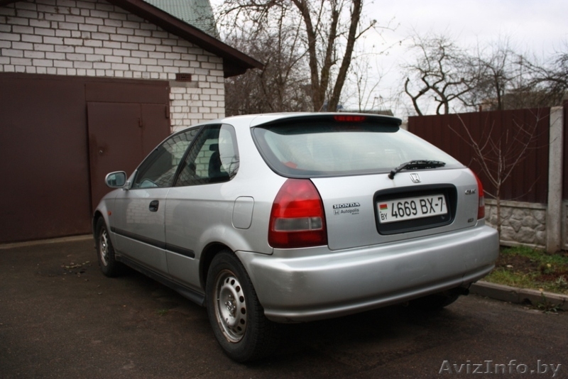 Хонда Цивик серебристый металик г.в1999 12 мес. 1400см3 бензин     - Изображение #2, Объявление #504211