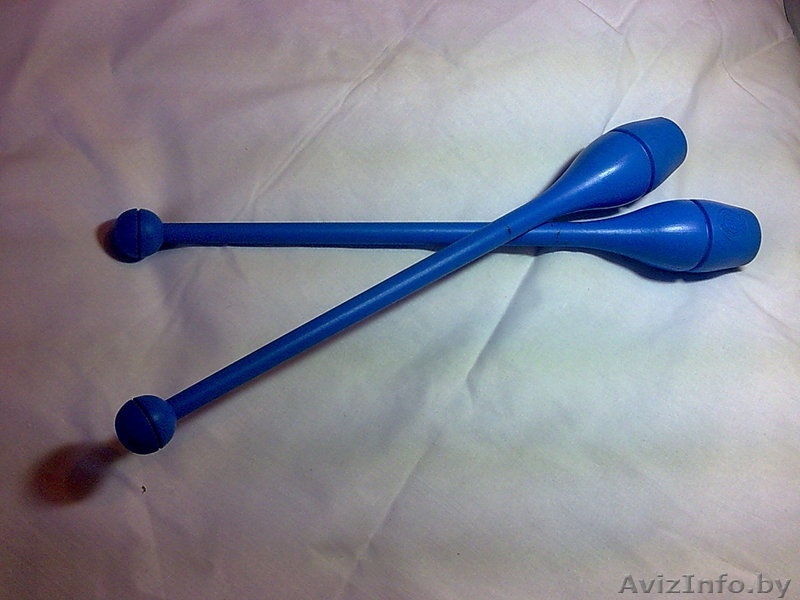 Булавы Fig Цвет: голубые(синие), б/у,  пластмассовые.  - Изображение #2, Объявление #498585