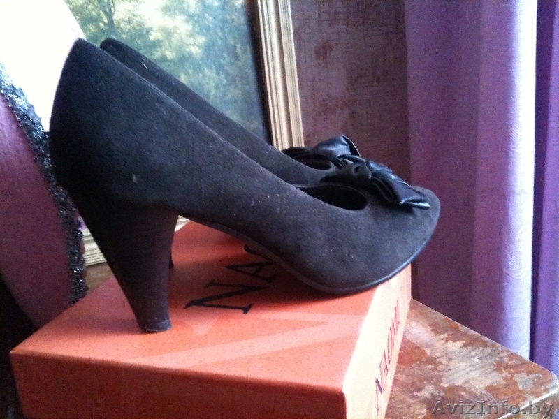 Туфли 37 разм., иск.замша, коричневые - Изображение #3, Объявление #497903