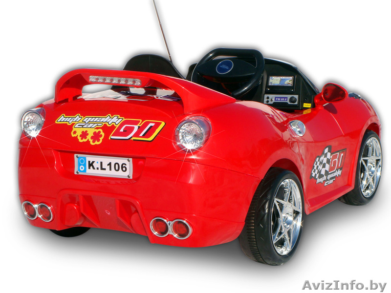 Новый электромобиль Ferrari 365 GT модель 2012 PILOT MP3, Радио - Изображение #4, Объявление #553999