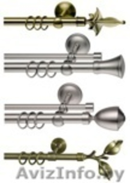 Карнизы алюминиевые Римская штора, Японская штора - Изображение #3, Объявление #546636