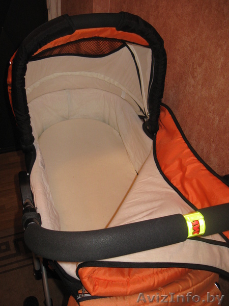 коляска универсальная 2в1(люлька+прогулочная) - Изображение #3, Объявление #552973
