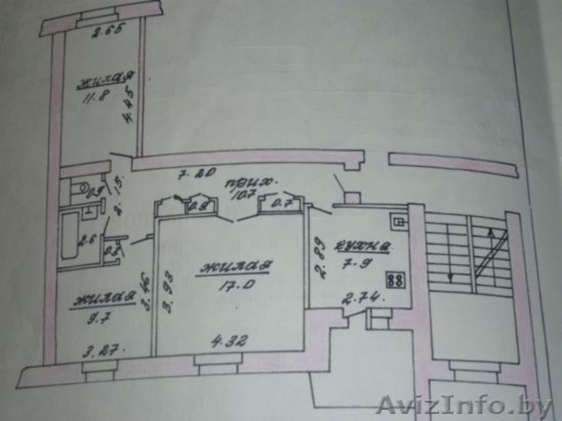 3-х комнатная квартира г.Борисов Торг! - Изображение #2, Объявление #538558