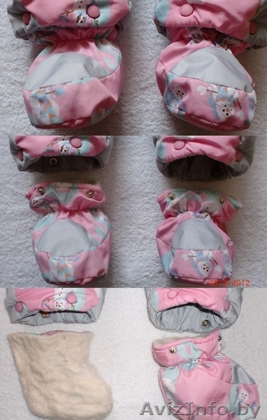 Комбинезон детский зимний (овчина) до 86см, как новый - Изображение #3, Объявление #602634