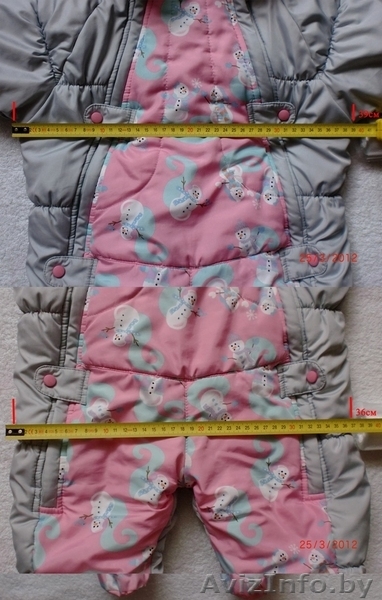 Комбинезон детский зимний (овчина) до 86см, как новый - Изображение #6, Объявление #602634