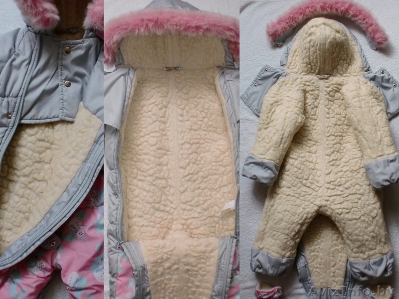 Комбинезон детский зимний (овчина) до 86см, как новый - Изображение #7, Объявление #602634