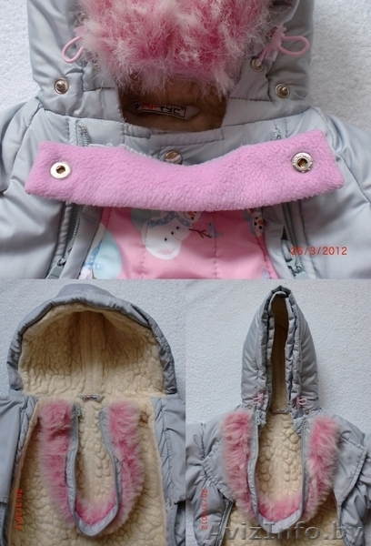 Комбинезон детский зимний (овчина) до 86см, как новый - Изображение #8, Объявление #602634