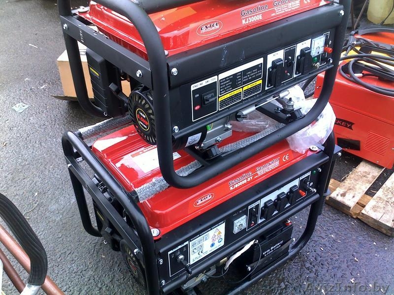 Бензогенератор Extel  KG3000 (220V) (Генератор Электростанция) - Изображение #2, Объявление #634785