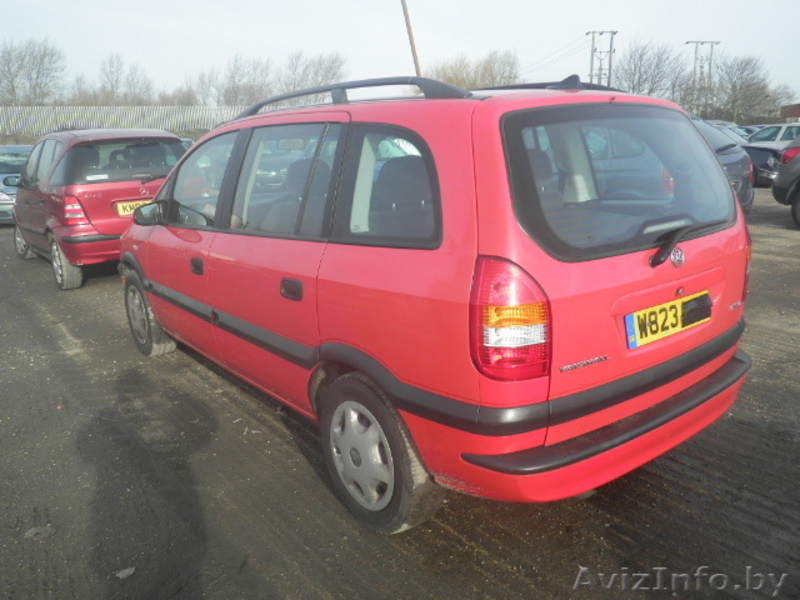 Zafira 2002 г.в., 1.8 МКПП. Автополовинки из Англии. - Изображение #3, Объявление #629371