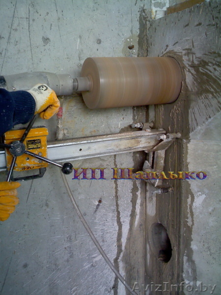 Алмазное сверление бурение отверстий больших диаметров в бетоне, алмазная резка - Изображение #3, Объявление #614577