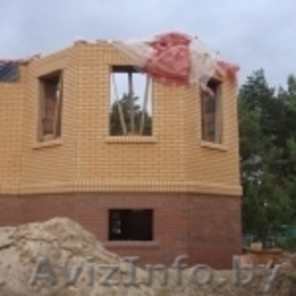 кирпичная кладка,кладка блоков на клей,керамические блоки - Изображение #3, Объявление #448686