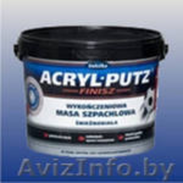 Шпаклевка Акрил-путс(РБ,Польша).Всегда в наличии.Очень низкие цены. Доставка. - Изображение #3, Объявление #636541