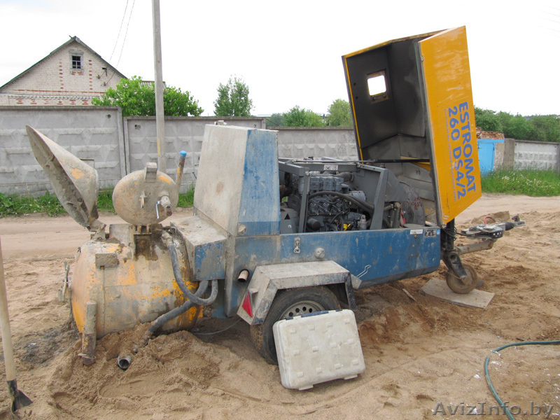 Пневмонагнетатель (бетононасос) Estromat DS 4/2, 1999г, Германия. - Изображение #3, Объявление #625652