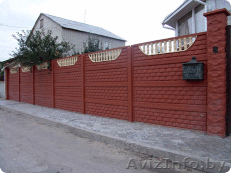 Заборы железобетонные декоративные - Изображение #5, Объявление #615621