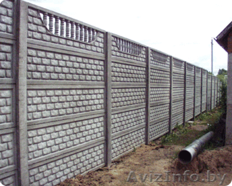 Заборы железобетонные декоративные - Изображение #6, Объявление #615621
