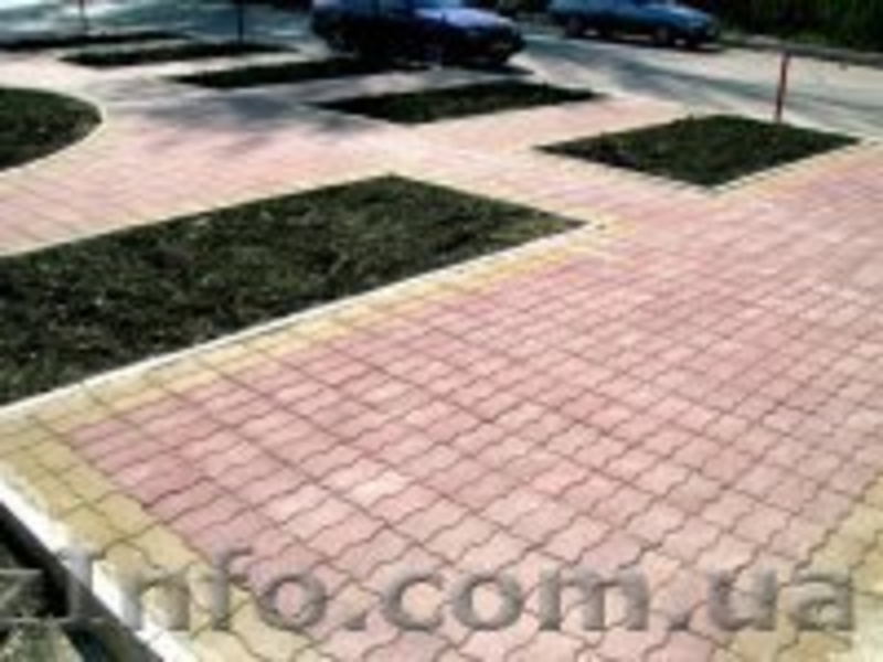 укладка тротуарной плитки(клинкеная),борт,стяжка - Изображение #1, Объявление #369250