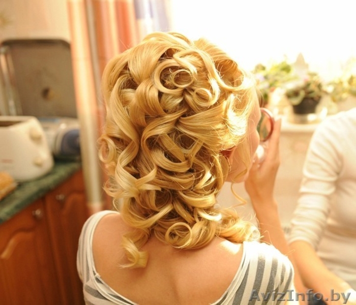 Прически и макияж (свадебные и вечерние). Выезд на дом. - Изображение #1, Объявление #614704