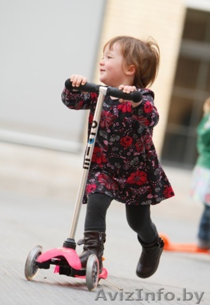 Трехколесный самокат Mini Micro для детей 2-5 лет (цвета в ассортимент - Изображение #7, Объявление #665874