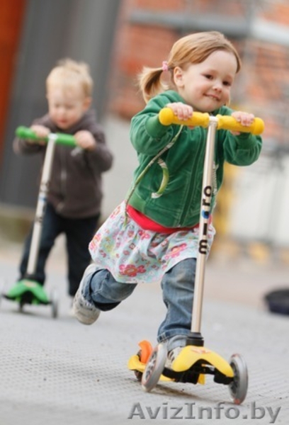 Трехколесный самокат Mini Micro для детей 2-5 лет (цвета в ассортимент - Изображение #8, Объявление #665874