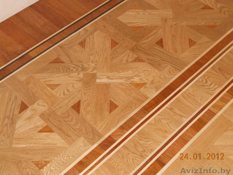 Укладка паркета, паркетной доски, пробковых полов, ламината, шлифовка - Изображение #5, Объявление #649839