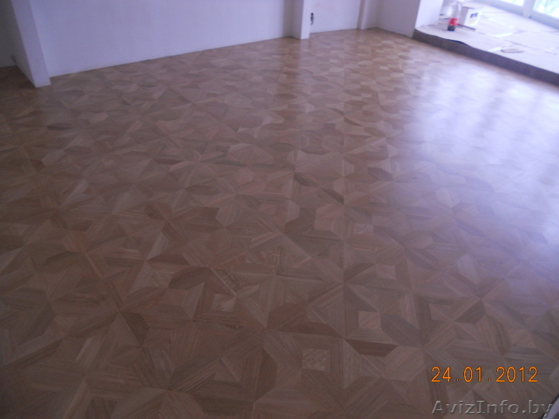 Укладка паркета, паркетной доски, пробковых полов, ламината, шлифовка - Изображение #6, Объявление #649839