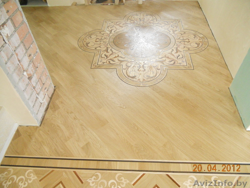 Укладка паркета, паркетной доски, пробковых полов, ламината, шлифовка - Изображение #7, Объявление #649839