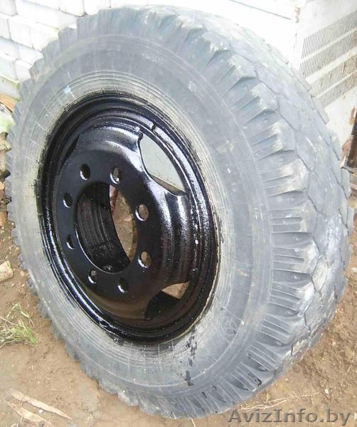 Продам колесо от ЗИЛ КАМАЗ б/у и диски - Изображение #1, Объявление #650864