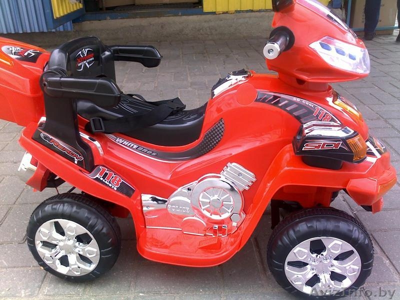 Мини квадрацикл для самых маленьких + радиоуправление, доставка по РБ - Изображение #4, Объявление #701354
