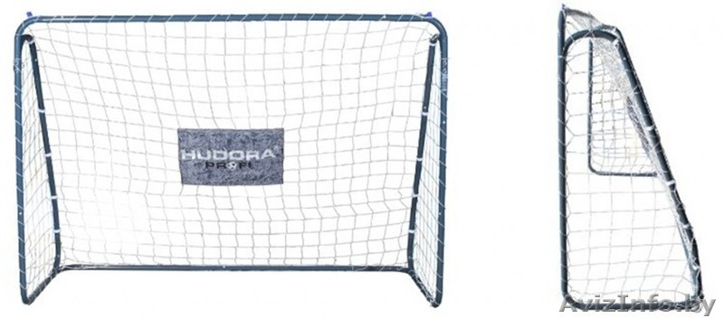 Футбольные ворота немецкой фирмы Hudora с сеткой и экраном - Изображение #1, Объявление #695809