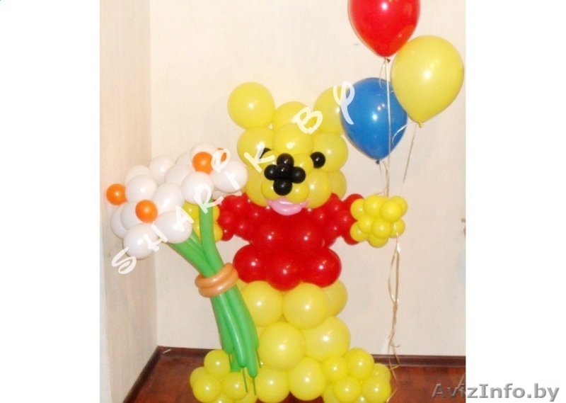 ВОЗДУШНЫЕ ШАРЫ, оформление воздушными шарами, букеты из шаров, оформление детски - Изображение #10, Объявление #702582