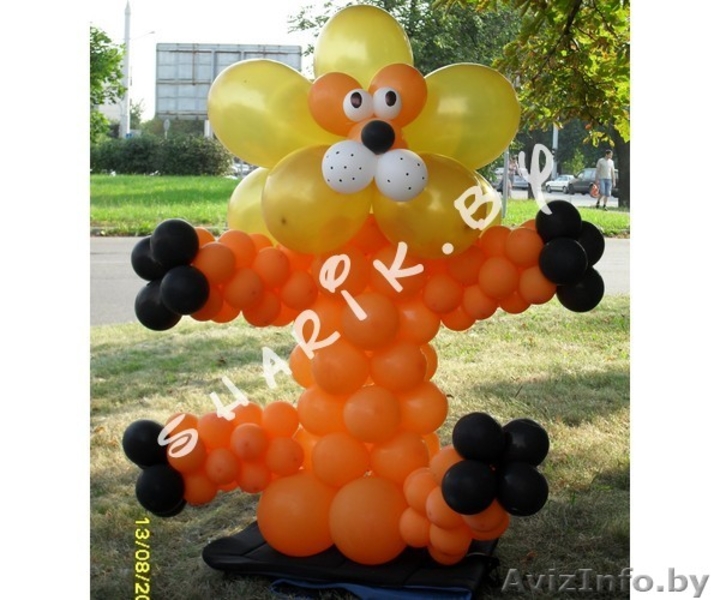 ВОЗДУШНЫЕ ШАРЫ, оформление воздушными шарами, букеты из шаров, оформление детски - Изображение #6, Объявление #702582