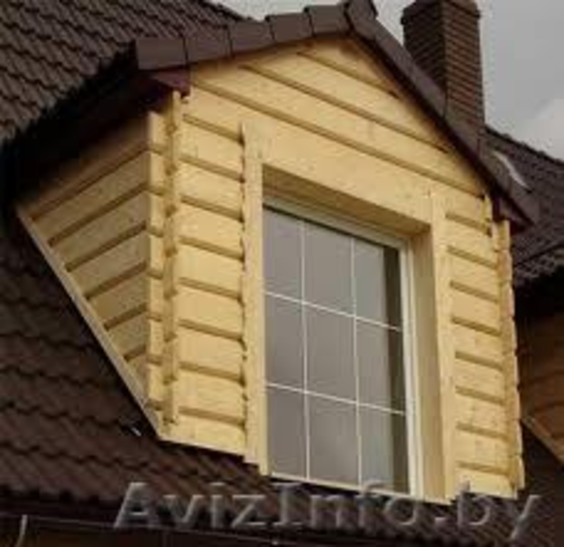 Имитация бруса хвоя (сорт АВ) размеры - т. 20мм * шир.-146*170*195мм * 6м  - Изображение #4, Объявление #715425