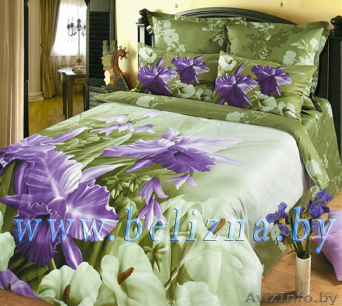 Постельное белье из сатина. Двуспальный комплект. - Изображение #3, Объявление #745710