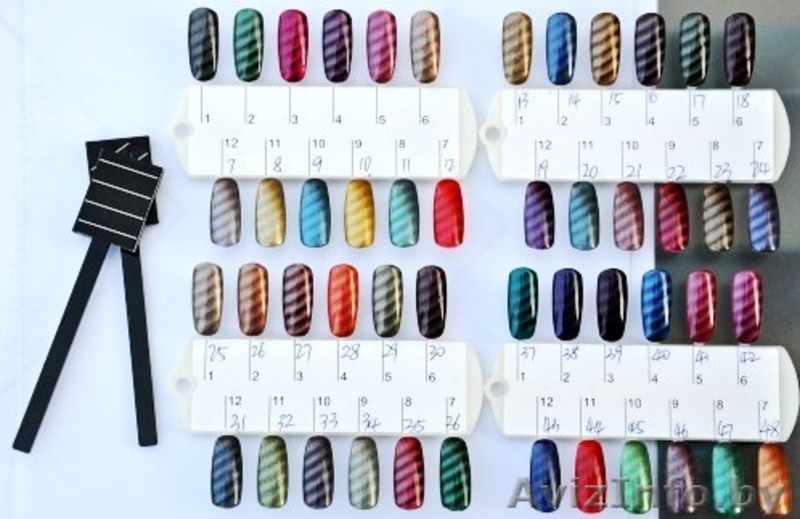 Лак для ногтей, магнитный лак для ногтей, покрытия ногтей, жидкости для снятия л - Изображение #10, Объявление #736419