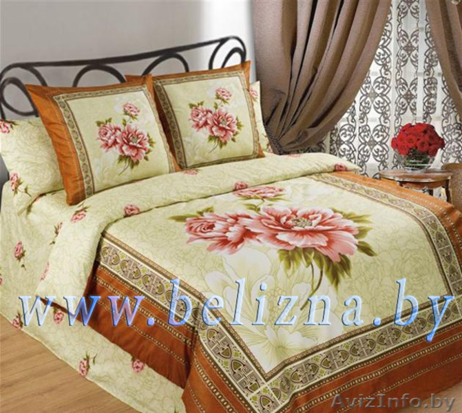 Постельное белье из сатина. 1,5 спальный комплект. - Изображение #3, Объявление #745702