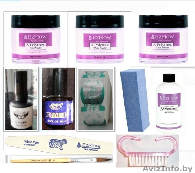 Стартовый набор для наращивания ногтей, набор для наращивания ногтей гелем - Изображение #6, Объявление #736415