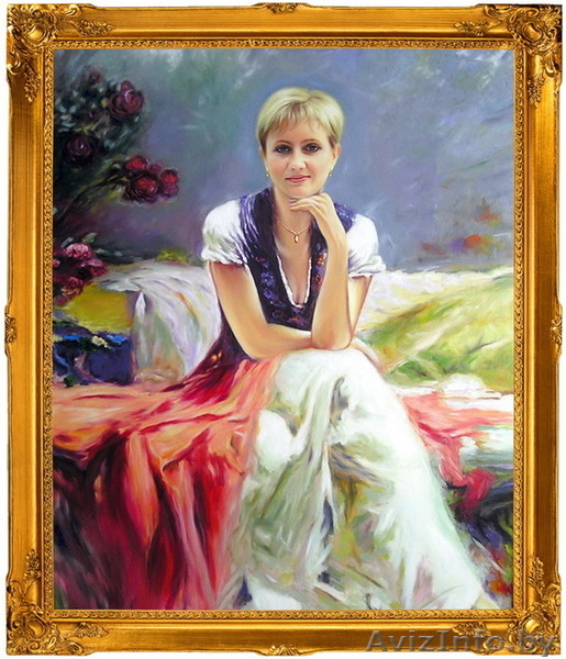 Художник  Андрей Блинов.  Портрет маслом по фотографии. - Изображение #6, Объявление #746831